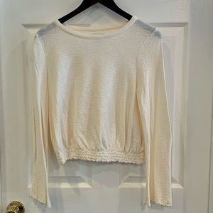 Madewell texture & thread top